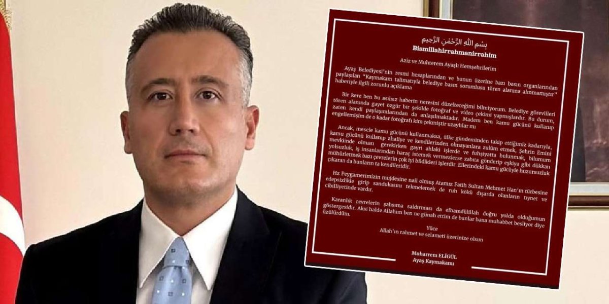 “Kes lan” diyen kaymakama jet karar: Muharrem Eligül Edirne’ye gönderildi