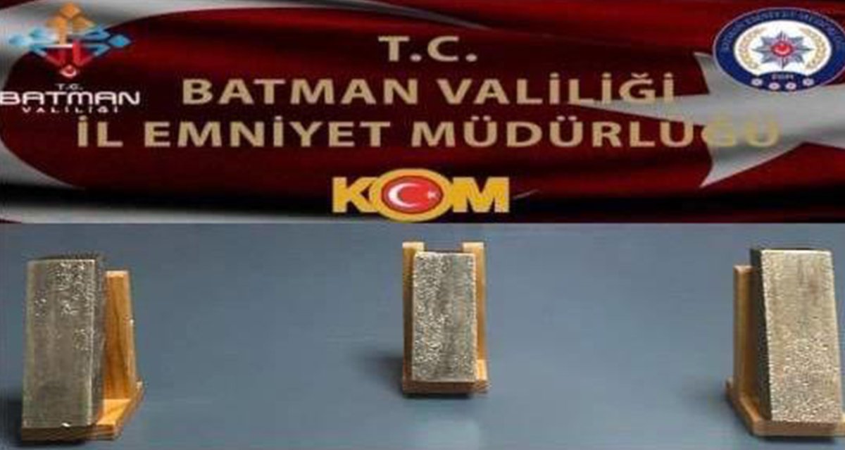 Batman’da Altın Kaçakçılığı Operasyonu: Makedonya 1. Lig Kulüp Başkanı Yakalandı