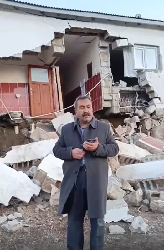 Ağrı’da 4.3 Büyüklüğünde Deprem: Köylerde Evler Hasar Gördü!