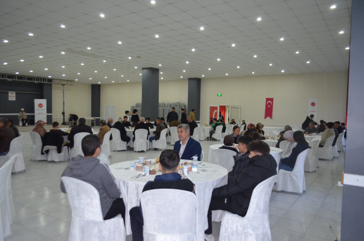 Müftülükten İyilik Sofrası İftar Programı