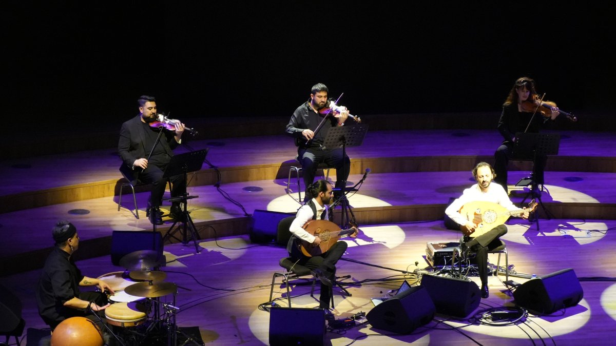 Dünyaca Ünlü Filistinli Müzik Grubu Le Trio Joubran Ankaralılarla Buluştu