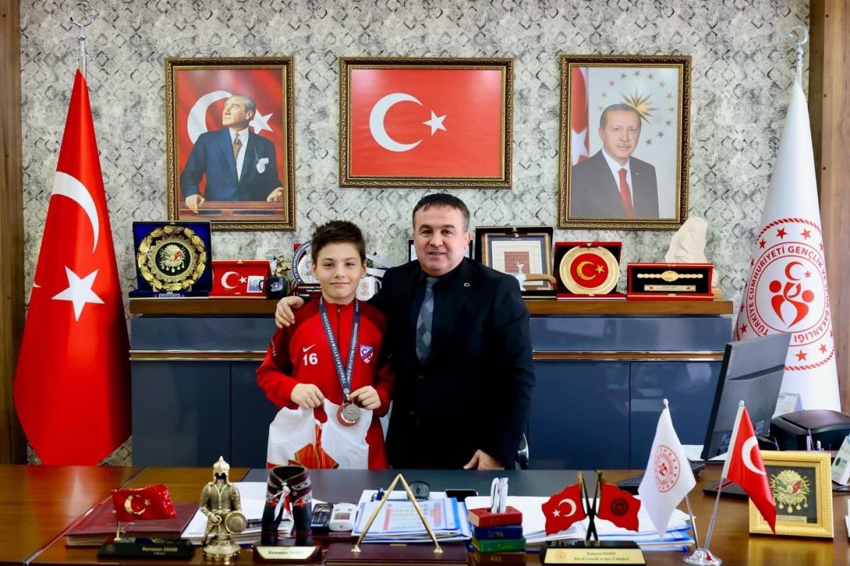 Bilecikli Sporcu Yusuf Ata Moralı Türkiye İkincisi Oldu