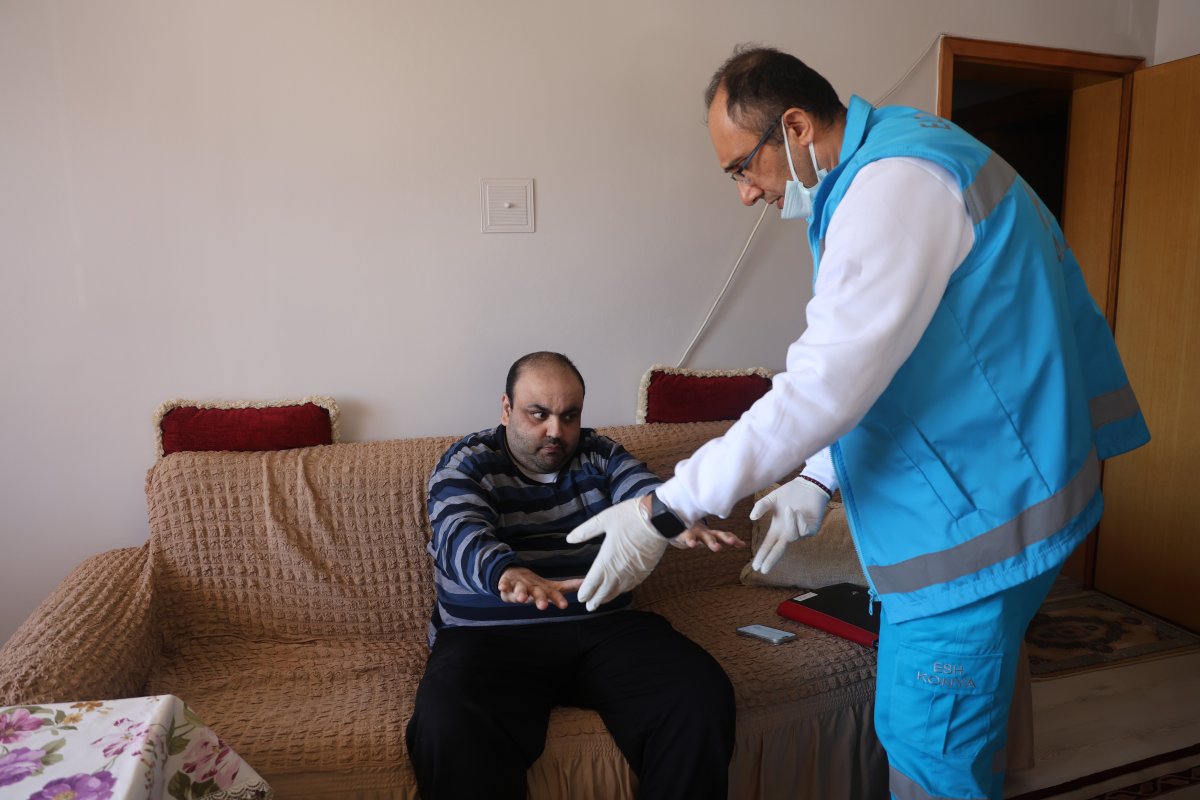 Konya’da Bir İlk: Evden Çıkamayan Engelli Hastalara Evde Sağlık Raporu Hizmeti