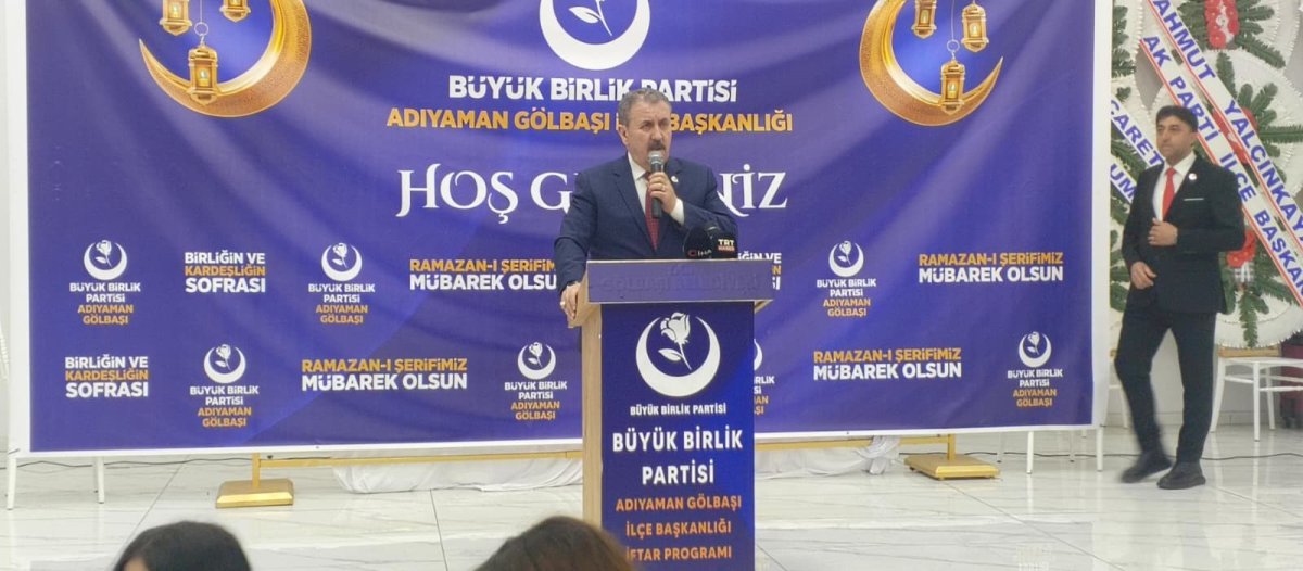 Bbp Genel Başkanı Destici’den İslam Ülkelerine Çağrı