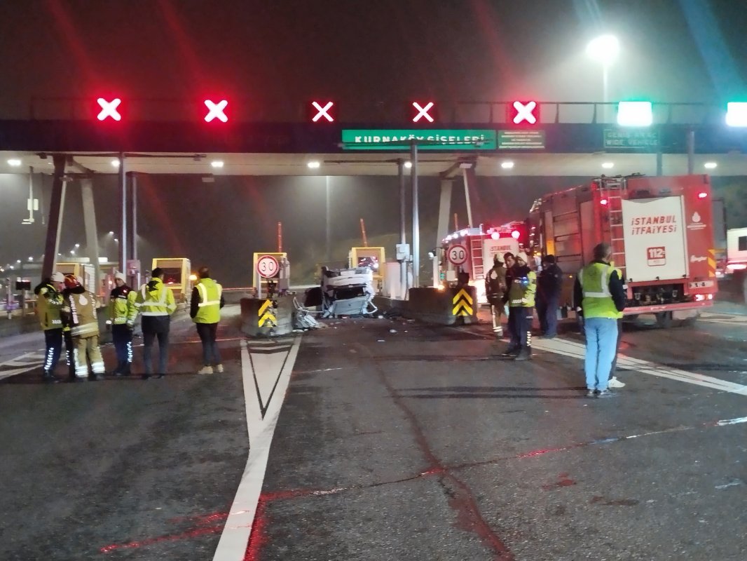 Kuzey Marmara Otoyolu’nda Otomobil Takla Attı: 2 Yaralı