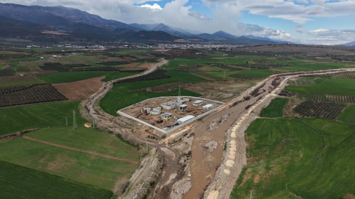 Hassa’ya Atıksu Arıtma Tesisi İnşa Ediliyor