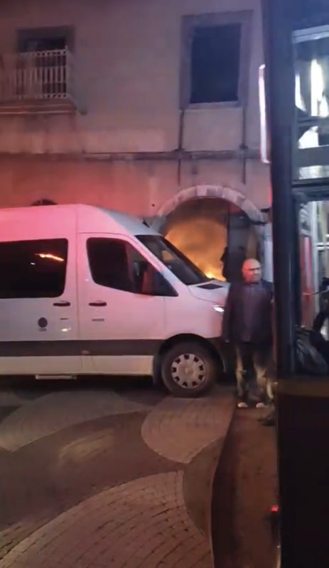 Bursa'da 156 Yıllık Tarihi Binada Yangın