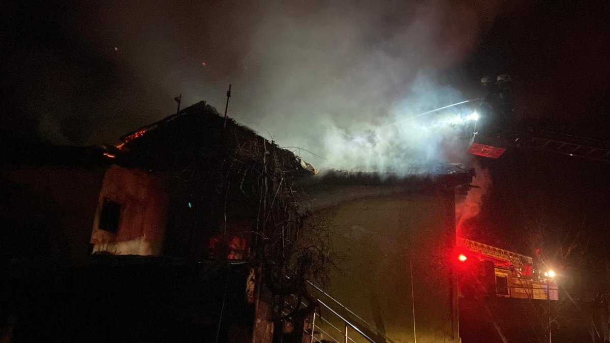 Erzincan’da Ev Yangını Korkuttu