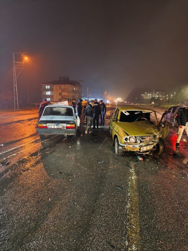 Kahramanmaraş’ta Trafik Kazaları: 2 Yaralı