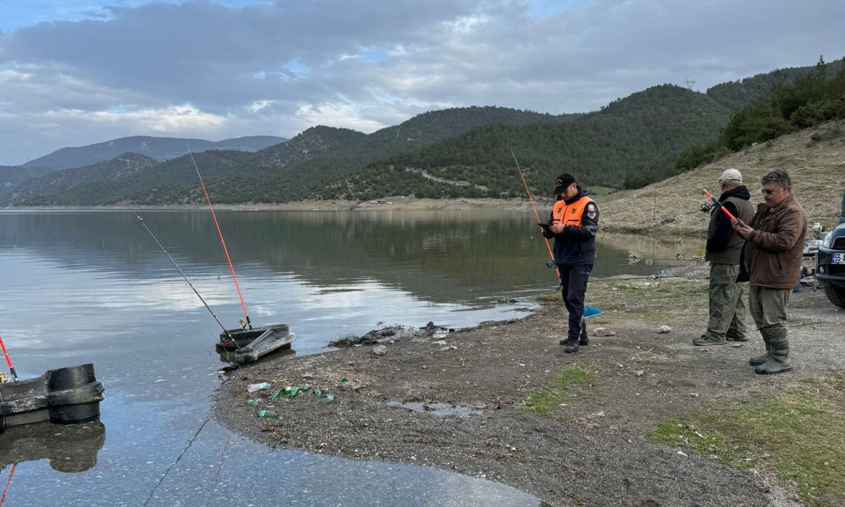 Samsun’da Kurallara Uymayan Amatör Balıkçılara Ceza