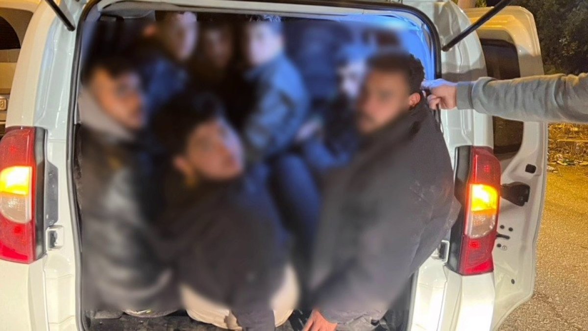 Göçmenleri Tıka Basa Taşıyan İnsan Tacirine 102 Bin TL Ceza