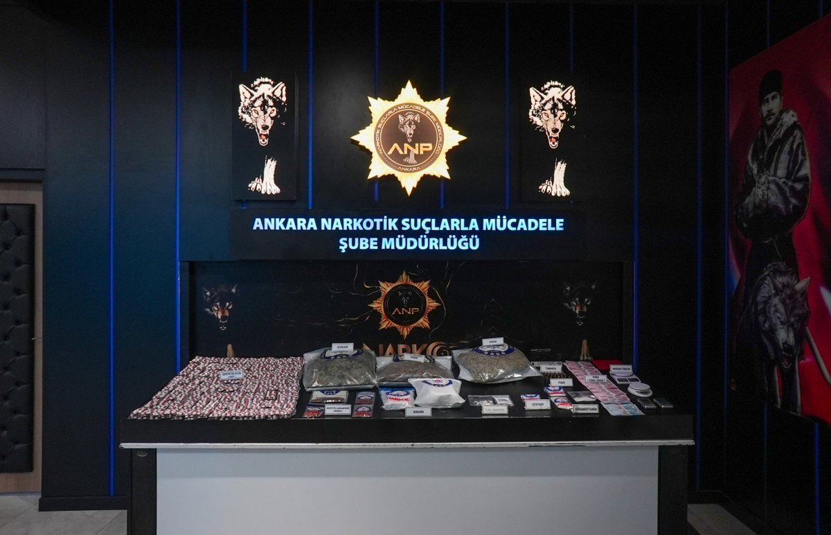 Ankara'da uyuşturucuya büyük darbe