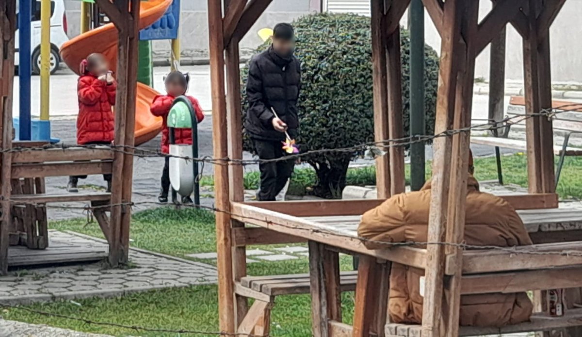 Eskişehir’de Parkta Tepki Çeken Görüntüler
