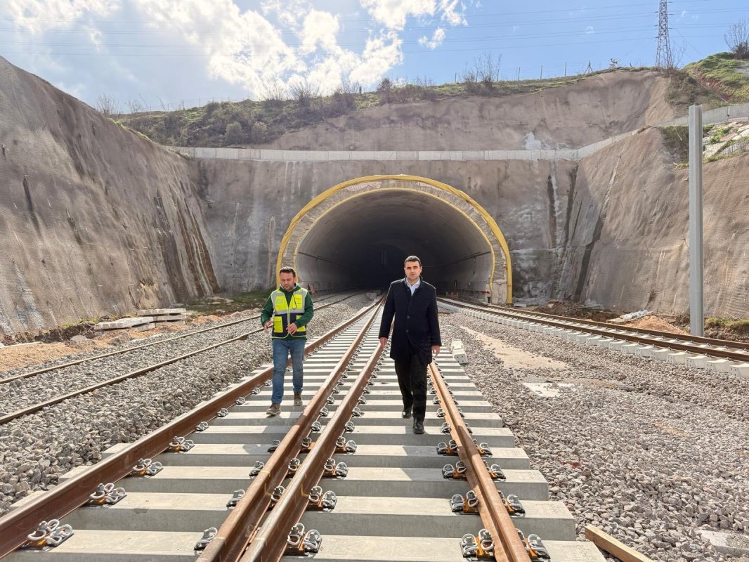 Osmaneli Bursa Bandırma Hızlı Tren Hattında Çalışmalar İncelendi
