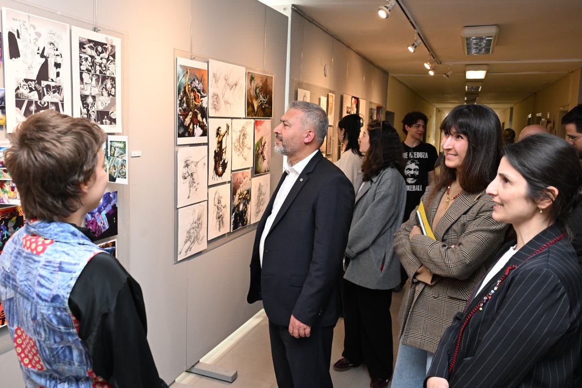 GsF’de Üç Sergi Tek Buluşmada Sanatseverlerle Buluştu