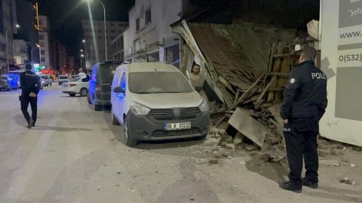 Eskişehir’de Metruk İş Yeri Çöktü: Facia Kıl Payı Atlatıldı