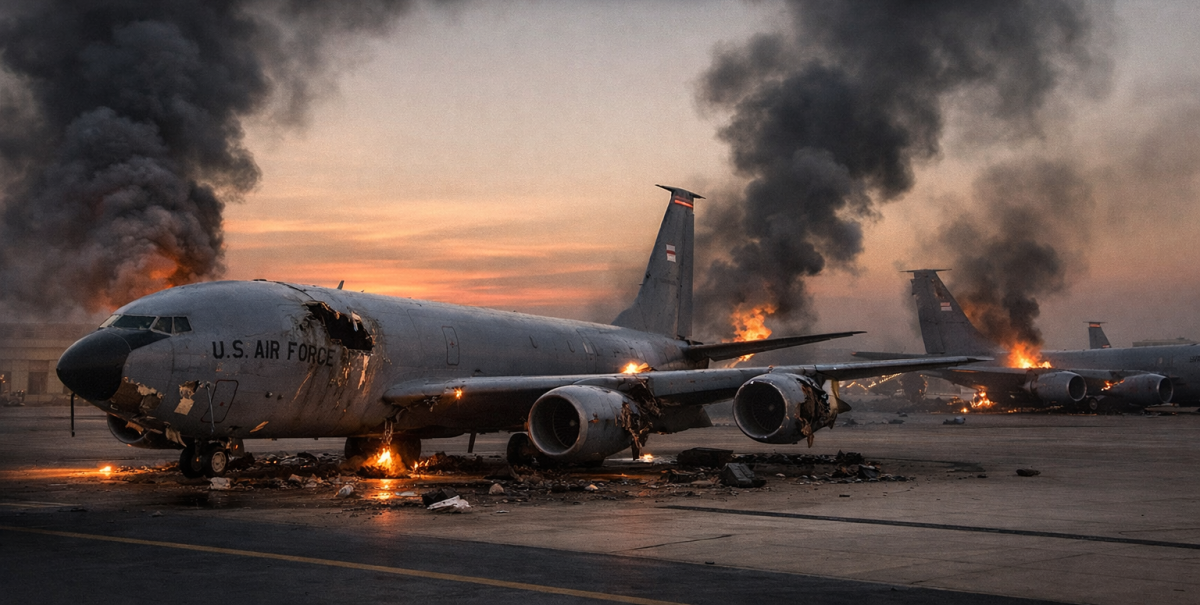 WSJ İddiası: Suudi Arabistan’daki ABD Üssünde 5 Yakıt İkmal Uçağı Vuruldu