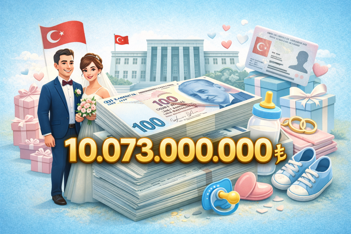 Aile Ve Gençlik Fonu’ndan Genç Çiftlere 10 Milyar Lirayı Aşan Destek