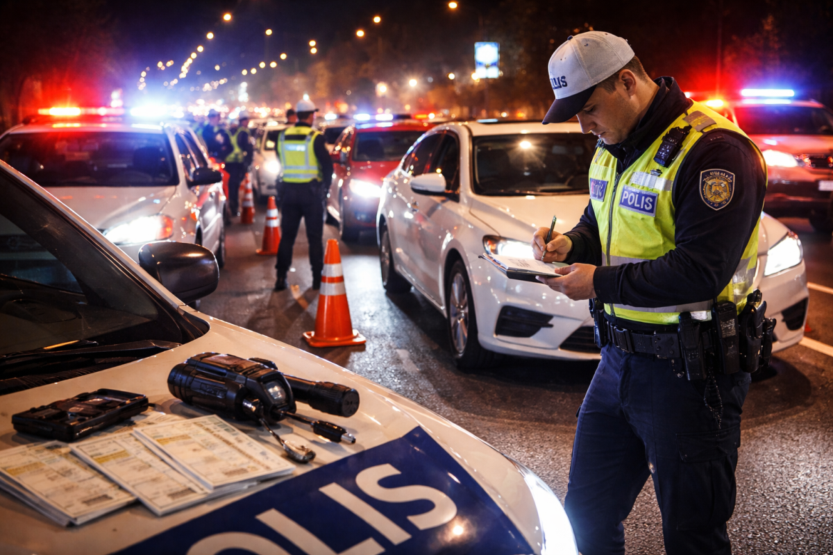Eskişehir’de Trafik Denetimleri: 31 Bin 520 Araç Kontrol Edildi