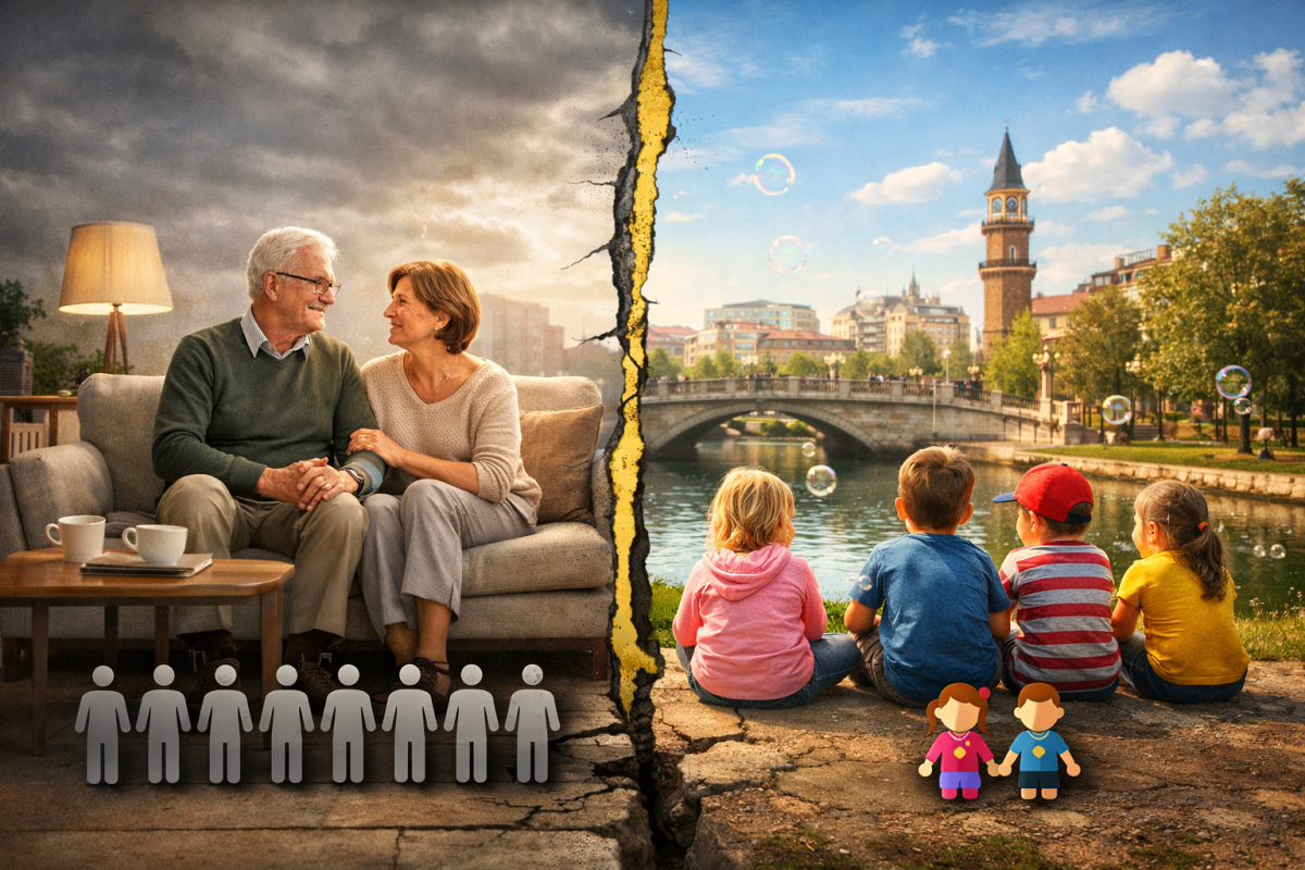 Eskişehir'de çocuk nüfus oranı ülke ortalamasının altında