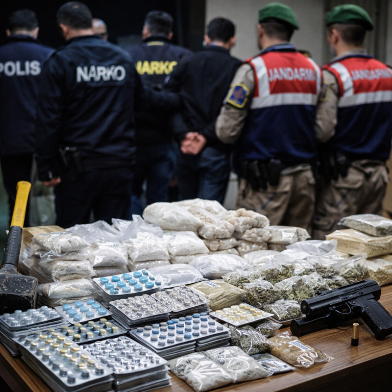 Eskişehir’de Uyuşturucu Operasyonları: 37 Şüpheliye İşlem