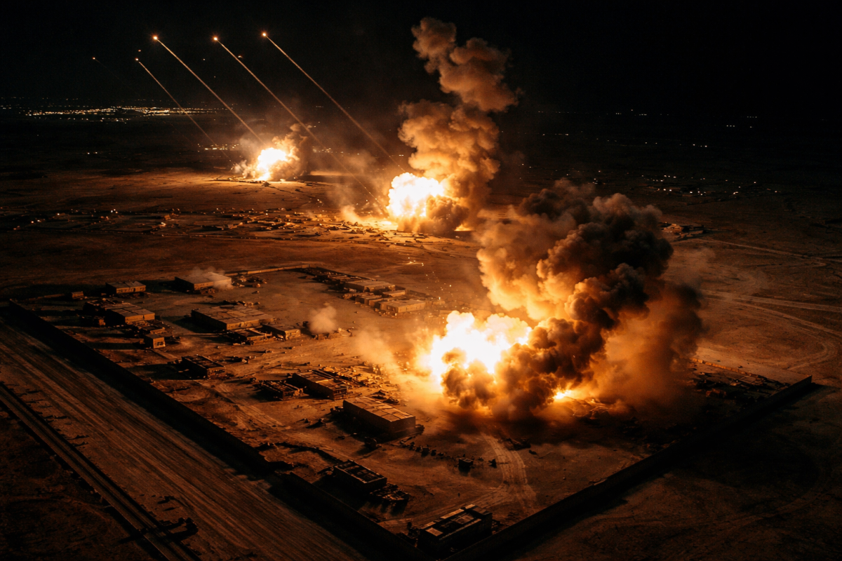 ABD İran İHA Üslerini Vurdu