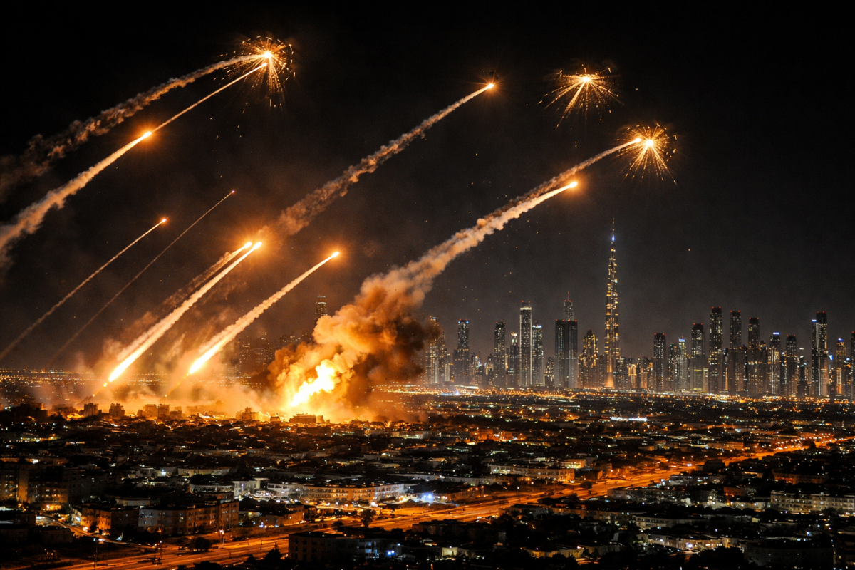 İran’dan Körfez Ülkelerine İHA Ve Füze Saldırıları