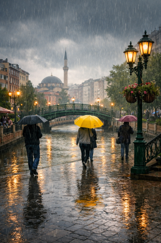 Eskişehir’de Sağanak Yağış Bekleniyor