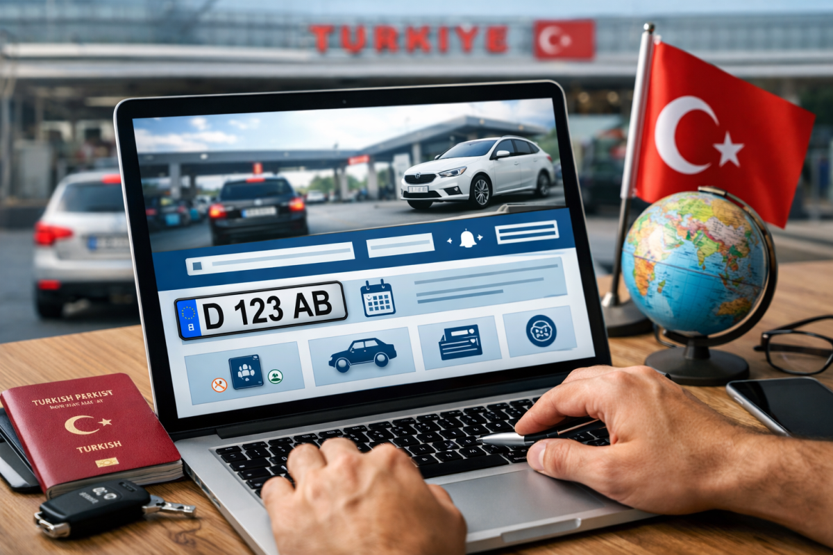 Yabancı Plakalı Taşıt İşlemlerine Dijital Kolaylık