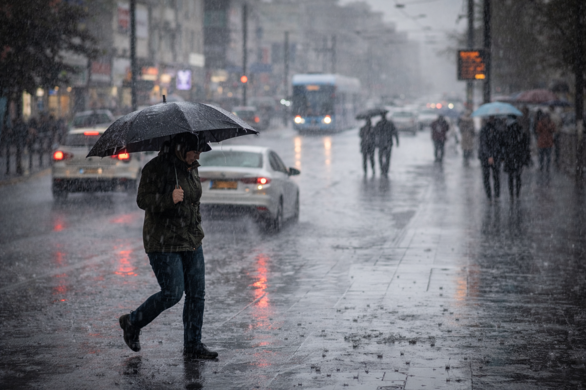 Eskişehir’de Sağanak Ve Soğuk Hava Etkili Olacak