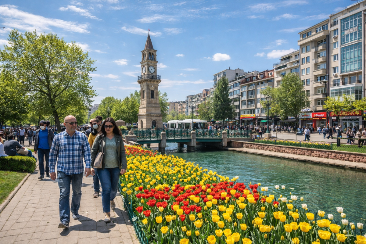 Eskişehir’de Hava Sıcaklığı Mevsim Normallerinin Üzerinde
