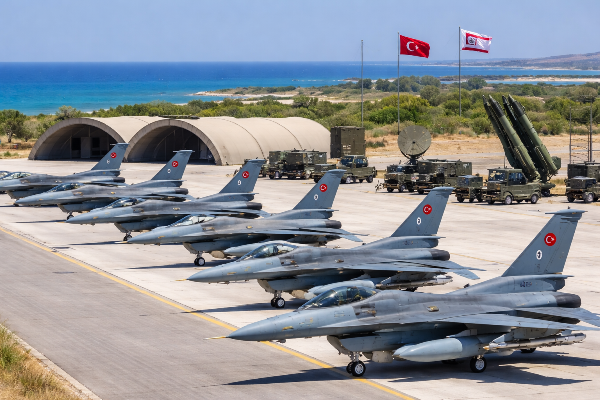 MSB: 6 F-16 ve Hava Savunma Sistemleri KKTC’ye Konuşlandırıldı