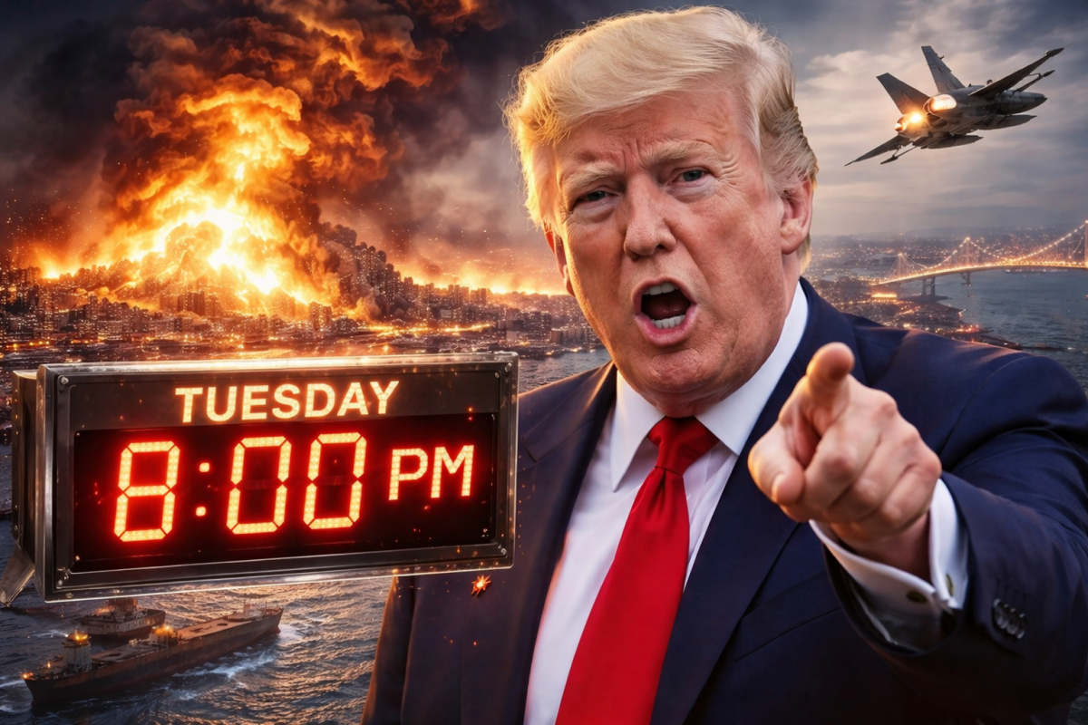 Trump’tan İran’a Saatli Ultimatom! “Salı 20:00… Yoksa Her Şeyi Havaya Uçuracağım”