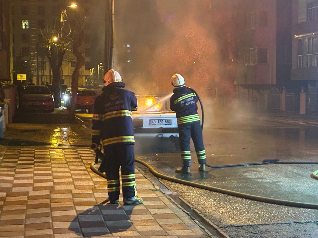 Eskişehir’de LPG’li Araç Küle Döndü