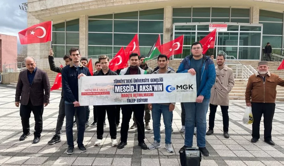 Eskişehir’de Mescid-i Aksa İçin Basın Açıklaması