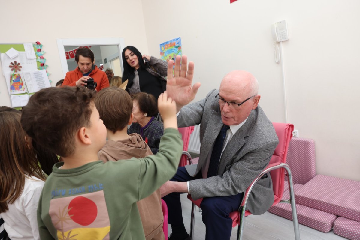 Şerife Aysel Erkara’dan Kreşe Anlamlı Ziyaret